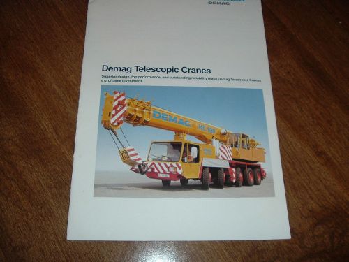 EQUIPMENT BROCHURE MANNESMANN DEMAG-HC-190 TELESCOPIC CRANES