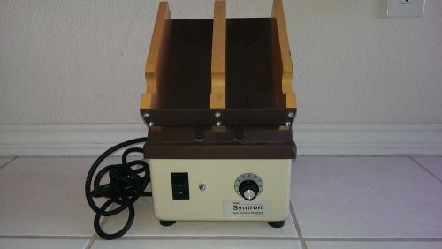 FMC Syntron 2-Bin Paper Jogger J-1-B *Wood and Metal Top; Tested*