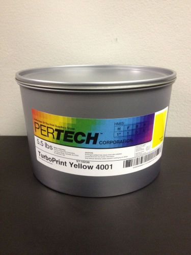 TurboPrint™ 4001E Process Series Yellow by Pertech *Vacuum-Sealed 5.5 lbs. Can*