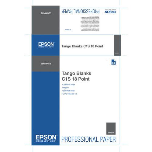 S045171 - EPSON Tango Blanks C1S 18 Point 24&#034; x 36&#034; (50 sheets)