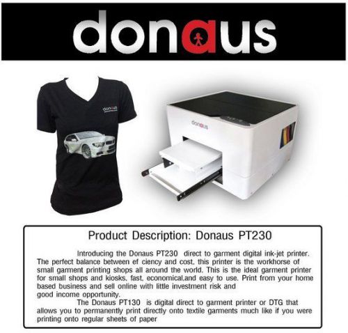 Donaus direct to garment (dtg) t-shirt printer for sale