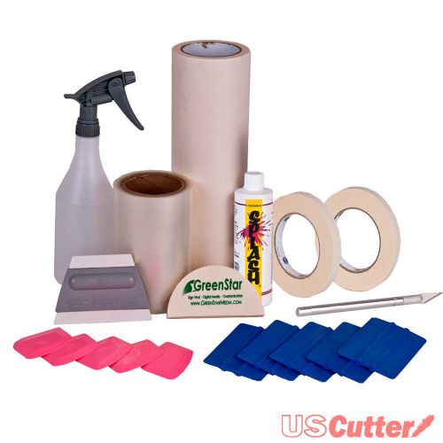 Vinyl cutting weeding &amp; application tools starter kit bundle for signs, uscutter for sale