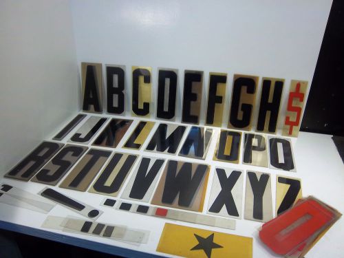 8&#034; flex change letters for changable letter signs letters numbers punctuation for sale