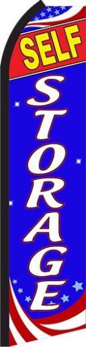 SELF STORAGE  X-Large Swooper Flag - RU8