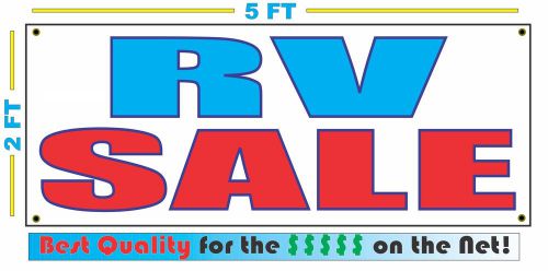 RV SALE Full Color Banner Sign NEW XXL Size Best Quality for the $$$$ CAR LOT