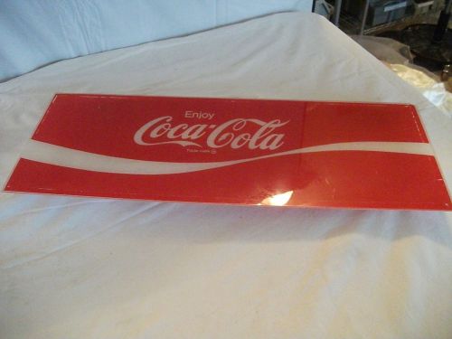 &#034;Enjoy Coca&#039;Cola&#034; Insert sign - Trademarked Coke