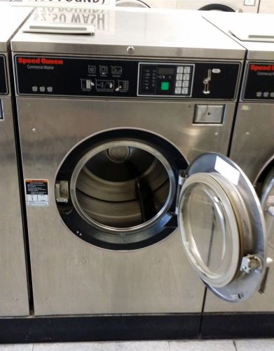 Speed Queen Frontload Washer 1phase 208-240v Stainless Steel SC30BC2YU60001 Used