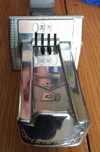 Geenwald vertical 4 coin slide/chute for sale