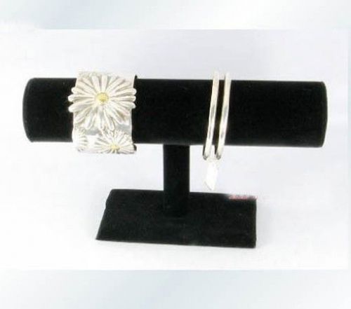 Black Velvet Bracelet Bangle Watch Jewelry Display Holder Stand Rack @5