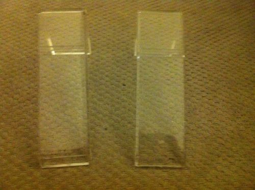 Lot of 2 Acrylic Bracelet Watch Jewelry Display Stands Holders