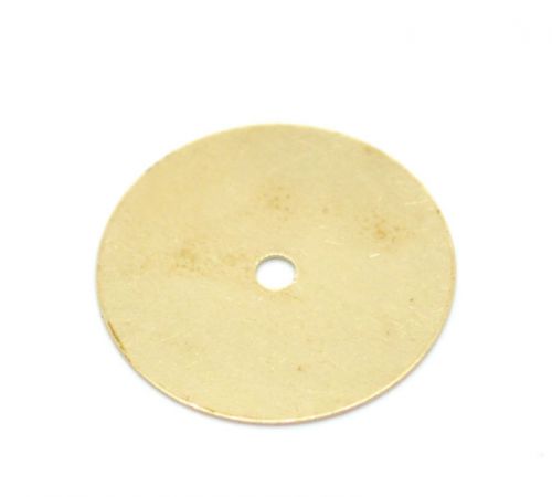 500PCs Brass Blank Stamping Necklace Round Disc Tags 18mm(3/4&#034;)