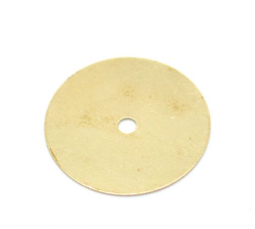 500pcs brass blank stamping necklace round disc tags 18mm(3/4&#034;) for sale
