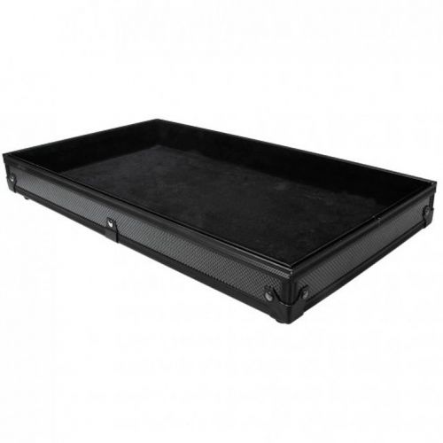 Black Aluminum Felt Lined Stackable Jewelry Tray 1 1/2 Inch Deep