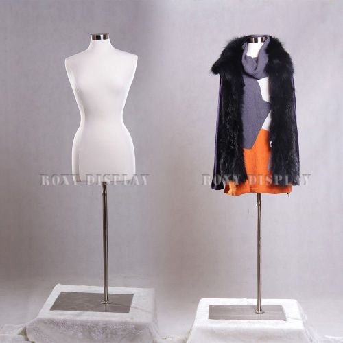 Female Jersey Cover Body Form Mannequin Manikin Dress Form F6/8W+BS-05