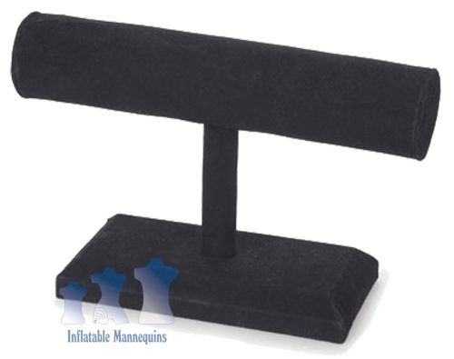 Bracelet display bar, black velvet for sale