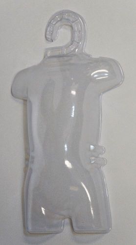 10 CLR Henta Baby Child Infant Size Plastic Body Dress Mannequin Hanger Display