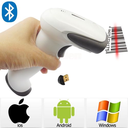 Wireless Bluetooth 4.0 Barcode Scanner Code Reader For IOS Android Windows 7/8