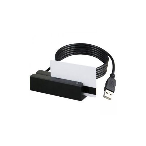 Uniform MSR213U-33AUKNR Magnetic Stripe Card Reader USB with LED and beeper
