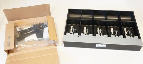 Par tech point of sale cash drawer insert k8570 w/ mounting bracket k4290 new! for sale