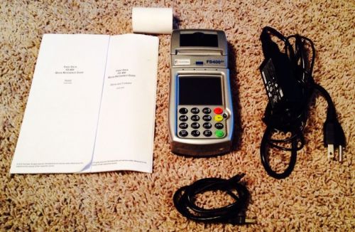 FIRST DATA FD400GT GPRS CREDIT CARD PAYMENT WIRELESS TERMINAL FAST FREE SHIPPING