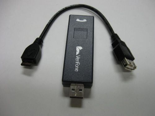 VeriFone External Modem Vx 670 Dial Dongle w/cable (M267-D10-00)