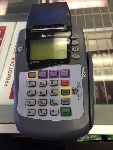 VeriFone Omni 3200SE Credit Card Machine / POS Terminal Retail Sales