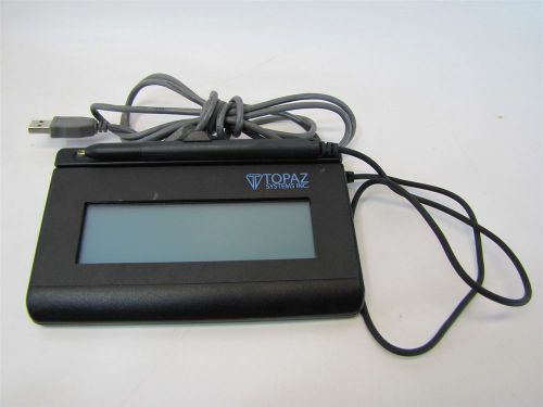 Topaz T-LBK462-BSB-R SignatureGem USB Retail Signature Capture Pad *w/ Stylus*