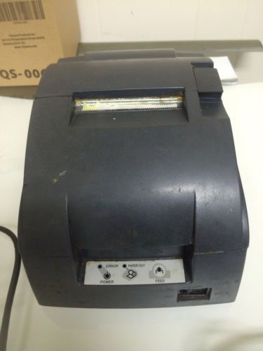 Epson TM-U220B M188B Receipt Slip Printer W/ Power Supply, Ethernet