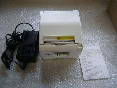 Star POS TSP800 Thermal Printer with AC Adapter &amp; Test Page  (L333)