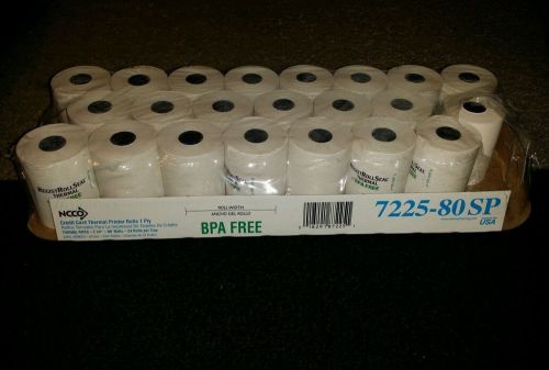 22 Thermal Paper 2 1/4&#034;-80&#039;  Rolls BPA Free
