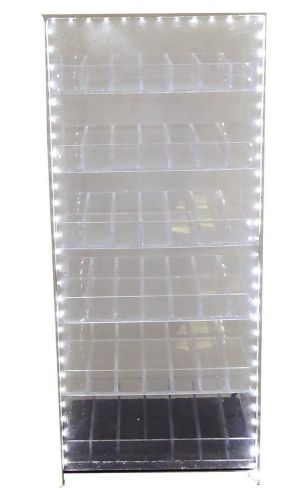 Empty cellphone accessories display with led lights dl0009 for sale