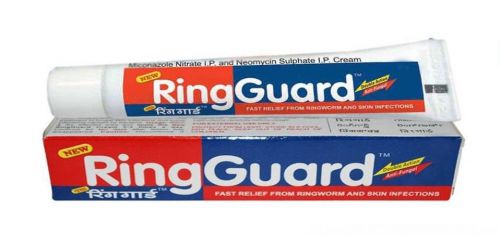 Ring guard, jock itch, double action anti-fungal, ringworm relief 20gm x 2 for sale