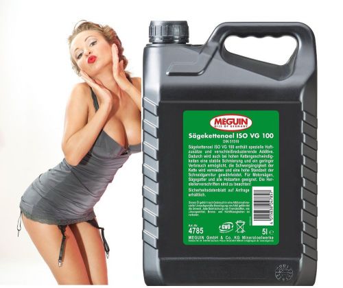 Professional chain saw oil MEGUIN 100 adhesive oil 5 liter 20 L
