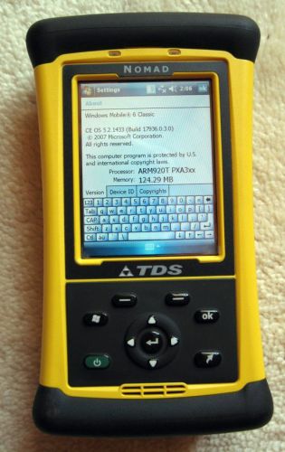 TDS (pre-Trimble) Nomad 900B PDA Keypad Handheld Computer Data Collector