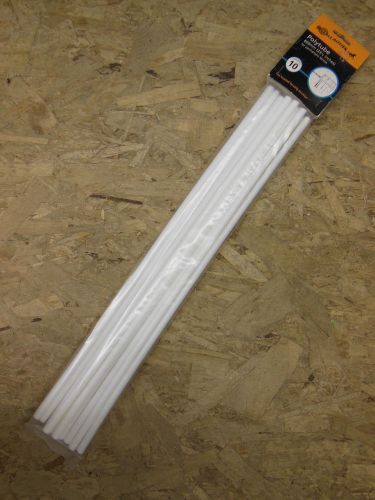 Gallagher POLYTUBE f. Permanent Fences 10 Pcs. 23&#034; Inch Long White NEW  G614134