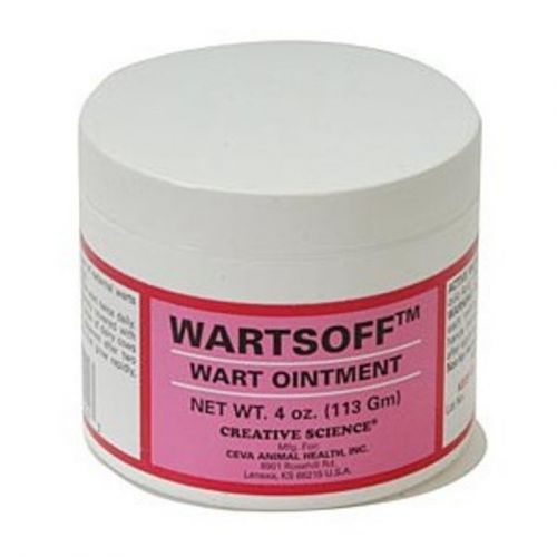 WARTSOFF Ointment 4 oz Remove External Warts Cattle Goats Horse Dogs Pain