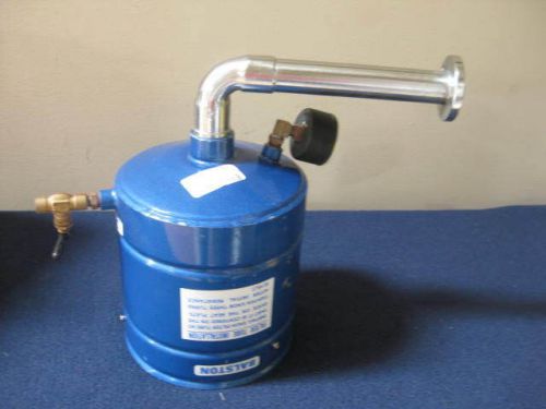 Balston Filter Products R-0316 Vacuum Pump Exhaust Filter w/High Pressure Gauge