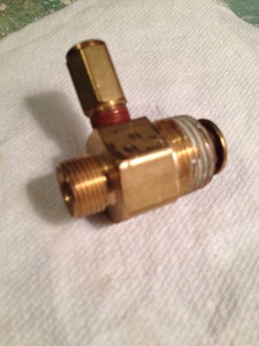 Cv221513av campbell hausfeld air compressor check valve 1/2&#034; npt x 3/8&#034; comp for sale