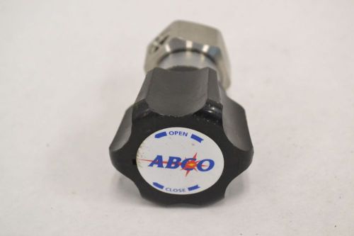 Abco drk-2-4s inlet valve 3000psig 1/4in npt pneumatic regulator part b312548 for sale