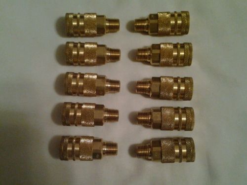 Coilhose  pneumatics 152 1/4 mpt coupler (lot of 10) new for sale