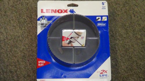 Lenox Tools 1772077 5&#034; Bi-Metal Speed Slot Hole Saw