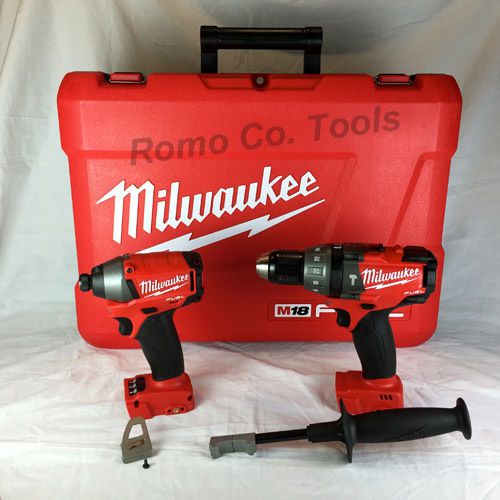 Milwaukee M18 FUEL 1/2&#034; Hammer Drill &amp; 1/4&#034; Impact Driver with Case (Tools Only)