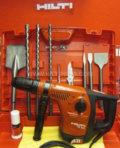 Hilti te 50 hammer drill,free bits,chisels,knife, excellent cond,l@@k, fast ship for sale