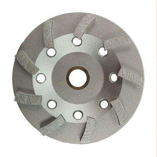 4.5&#034; Turbo Concrete Grinding Diamond Cup Wheel 9 Segments Non-Threaded