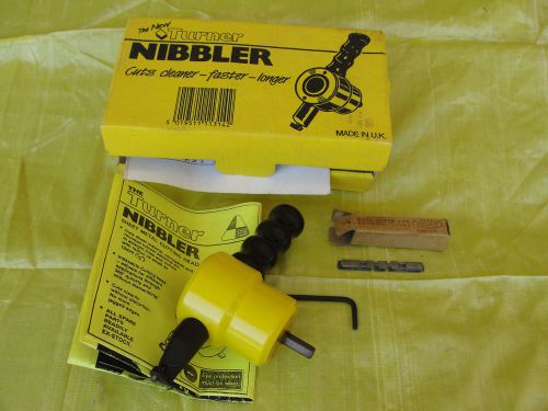 Sheet Metal Cutter Nibbler Tool Turner AS/IS FOR PARTS UNTESTED FREE SHIPPING