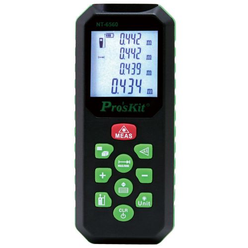 Pro&#039;skit NT-6560 Digital Laser Distance Meter Range Finder Measure Diastimeter
