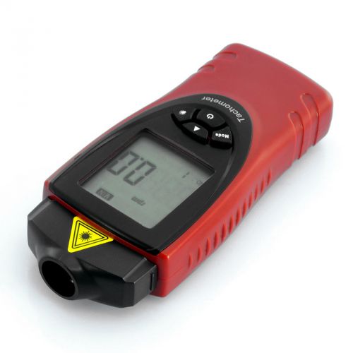 Digital Laser Tachometer - rps + rpm Measurment, 0.02% Accuracy, 400mm Range