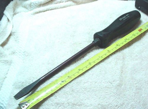 SNAP-ON 13&#034; FLAT BLADE SCREWDRIVER # GSDD8--FREE SHIPPING