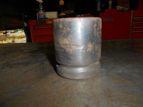 Impact socket, 1 1/2 &#034;, 6 point, 1&#034; square drive for sale