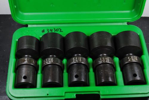 Sk 5 piece swivel impact set 1/2 inch drive for sale